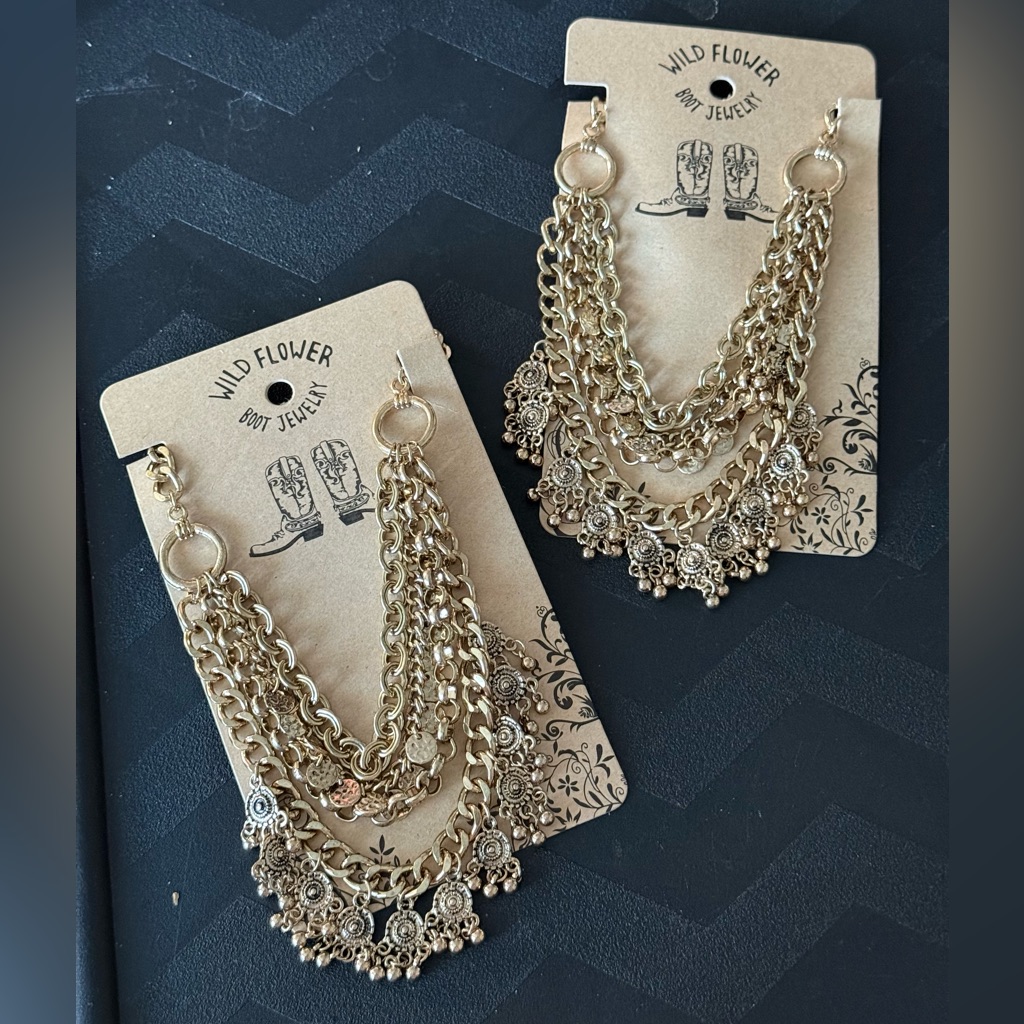 Wildflowers Boot Jewelry